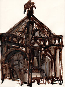 24x32 	Cathédrale de Chartres, 2010