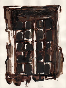 24x32 - Encre - La Maison des Douanes - juillet 2011