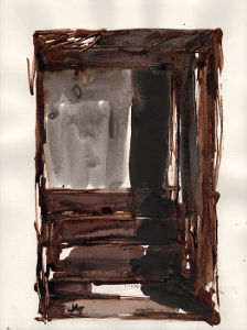 24x32 - Encre - La Maison des Douanes - juillet 2011