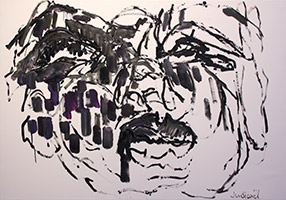 Perséphone <p>116x81 - Huile sur toile	- 2010</p>