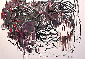 Hadès <p>116x81 - Huile sur toile	- 2010</p>