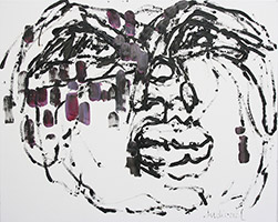 Dionysos <p>81x65 - Huile sur toile	- Janvier 2011</p>