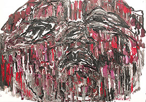 116x81 - Huile sur toile	- mai 2009
