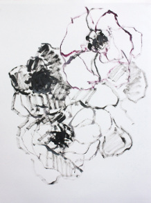 Peinture à l'huile sur papier, 80 × 60 cm, 2016
