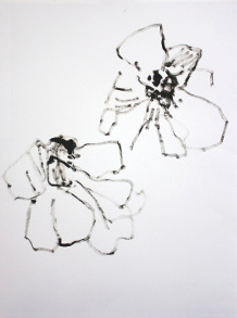 Peinture à l'huile sur papier, 80 × 60 cm, 2016