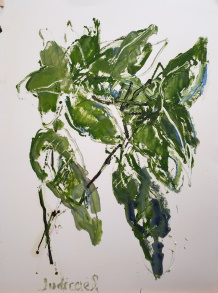 Peinture à l'huile sur papier, 80 × 60 cm, 2021